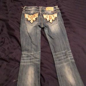 Miss me cowhide jeans